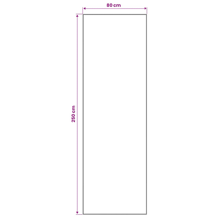 Covor Runner ORIZ 1150 gsm Model din plasă neagră WALTI