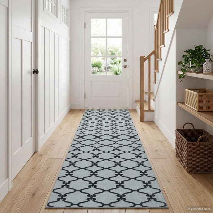 Covor Runner ORIZ 1150 gsm Model din plasă neagră WALTI