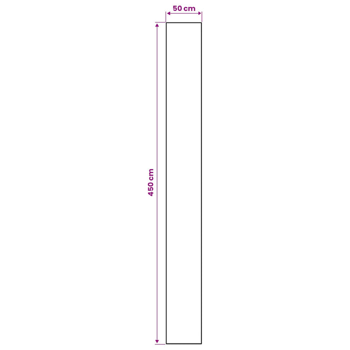 Covor Runner ORIZ 1150 gsm Model din plasă neagră WALTI