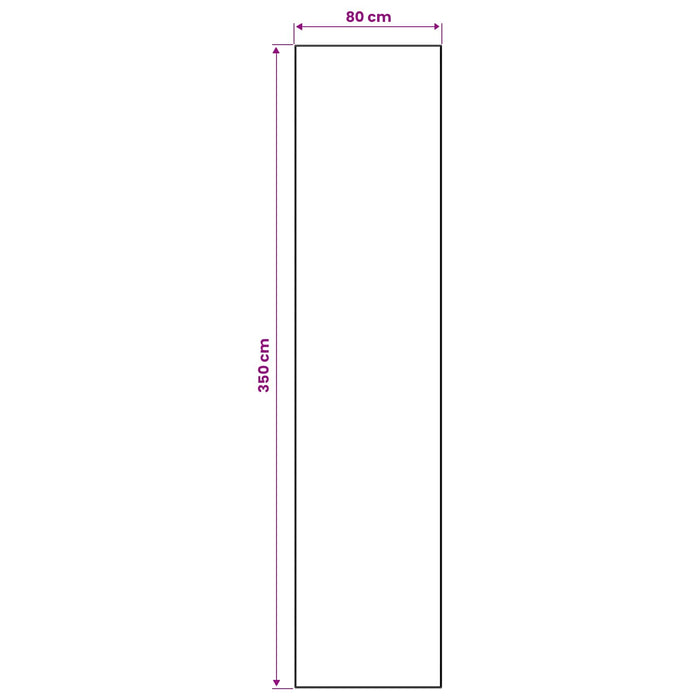 Covor Runner ORIZ 1150 gsm Model din plasă neagră WALTI
