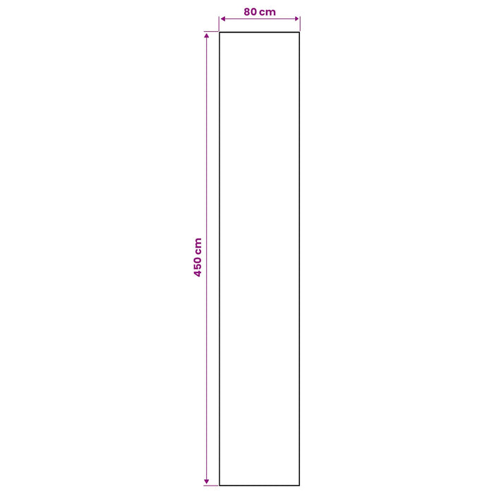 Covor Runner ORIZ 1150 gsm Model din plasă neagră WALTI