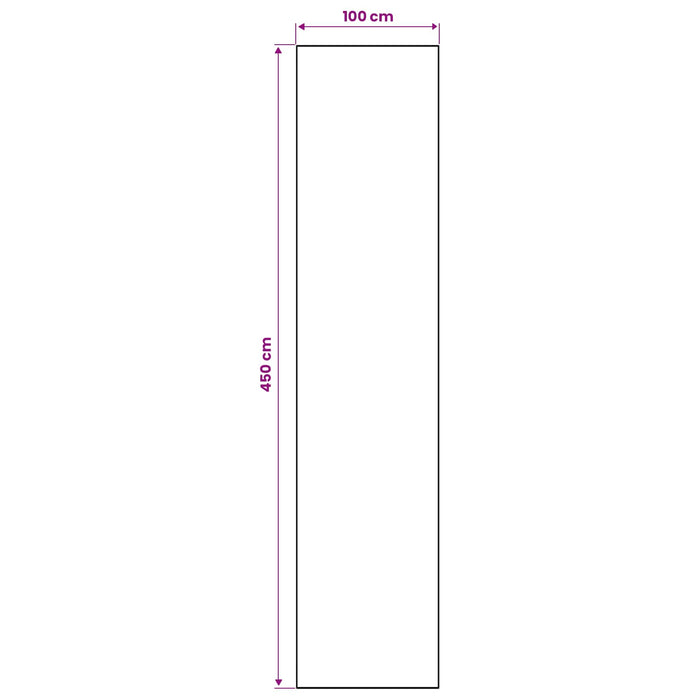 Covor Runner ORIZ 1150 gsm Model din plasă neagră WALTI