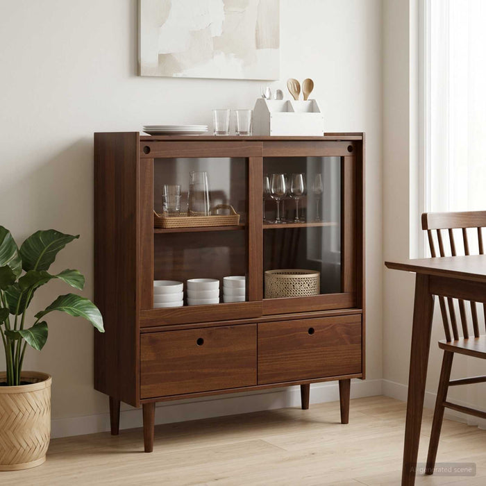 Dulap BILBAO Caramel închis 104 x 40 x 120 cm WALTI