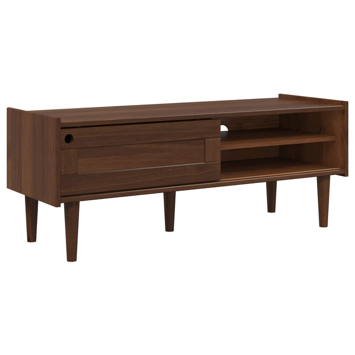 Cabinet TV BILBAO 114 x 40 x 45 cm Caramel închis WALTI
