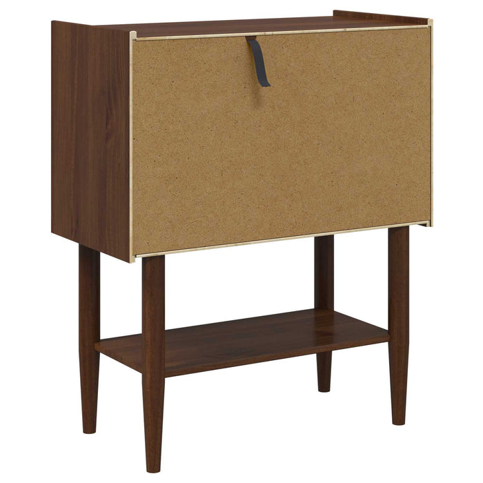 Masă de consolă BILBAO Caramel închis 80 x 40 x 95 cm WALTI