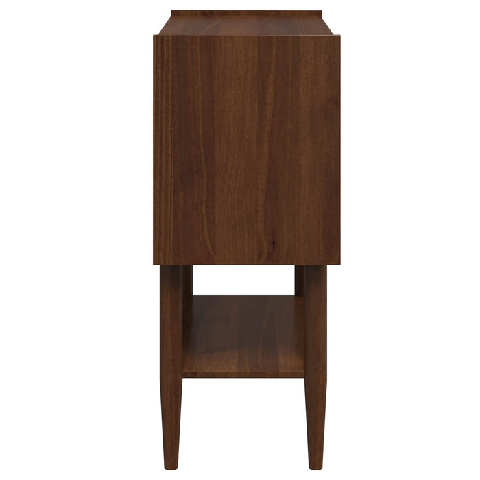 Masă de consolă BILBAO Caramel închis 80 x 40 x 95 cm WALTI