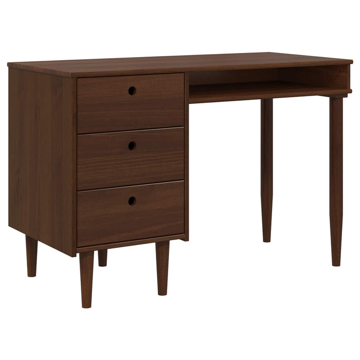 Birou BILBAO Caramel închis 114 x 53 x 75 cm WALTI