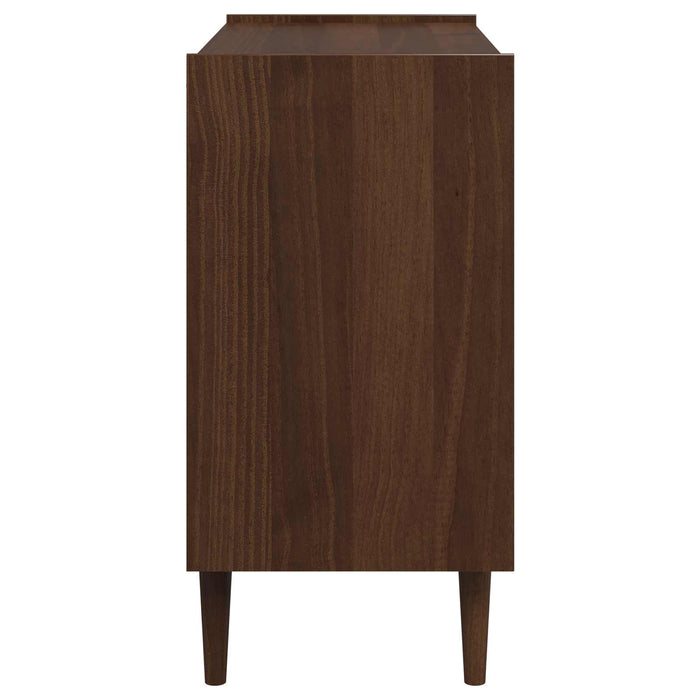 Comodă cu sertare BILBAO Caramel închis 90 x 45 x 89 cm WALTI