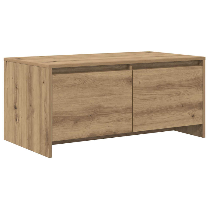 Masă de cafea Stejar Artizanal 90 x 50 x 41.5 cm Lemn prelucrat - WALTI WALTI
