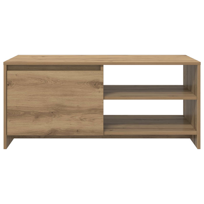 Masă de cafea Stejar Artizanal 102 x 50 x 45 cm Lemn compozit - WALTI WALTI