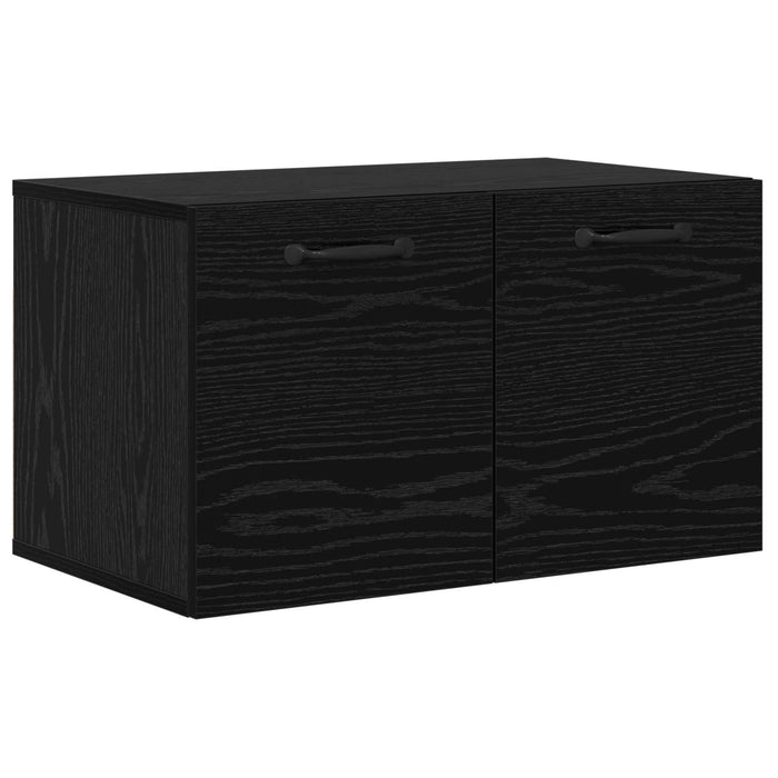 Dulap de perete 60 x 36,5 x 35 cm Lemn prelucrat Stejar Negru WALTI