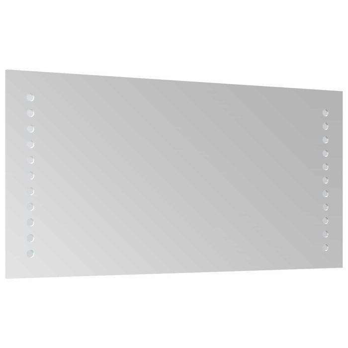 Oglindă de baie cu LED Transparent 40 x 20 cm sticlă securizată WALTI