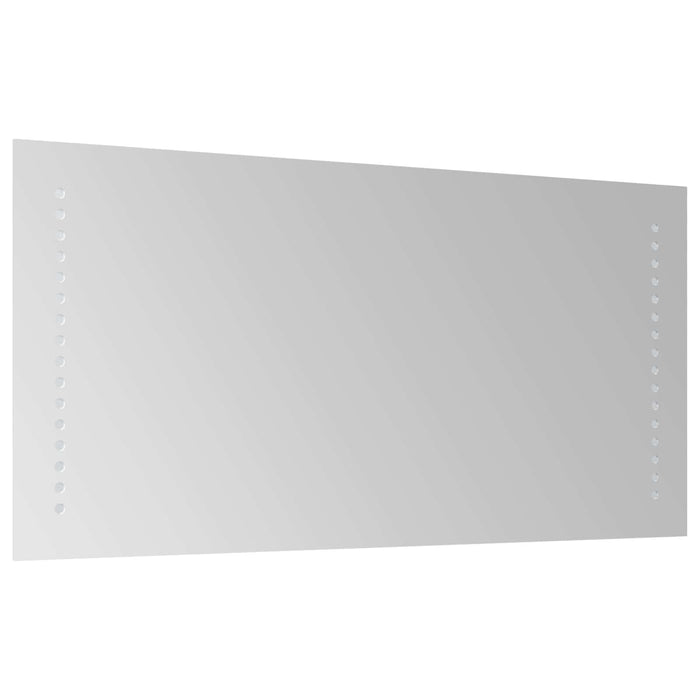 Oglindă de baie cu LED Transparent 60 x 30 cm sticlă securizată WALTI