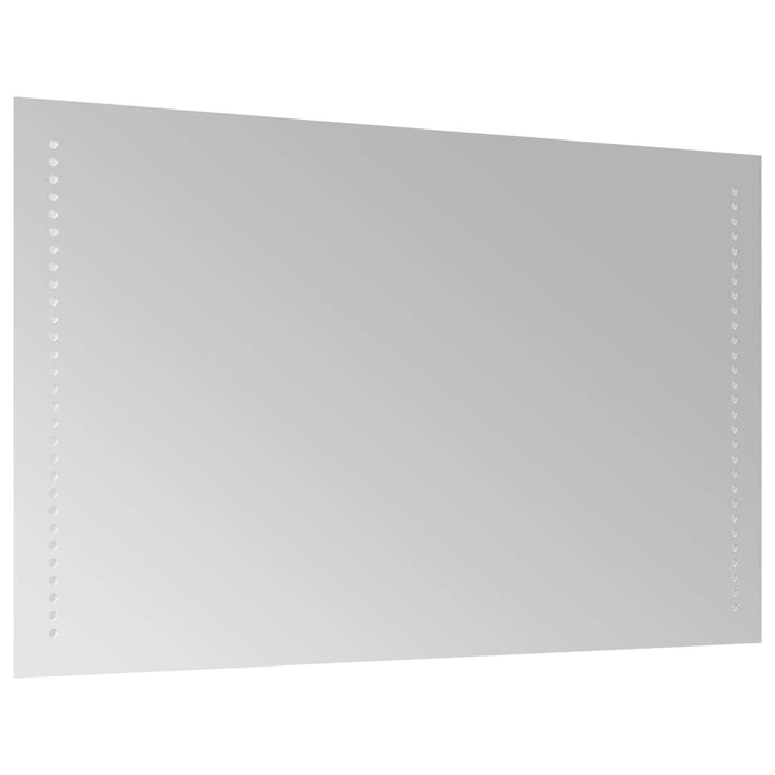 Oglindă de baie cu LED Transparent 80 x 50 cm sticlă securizată WALTI