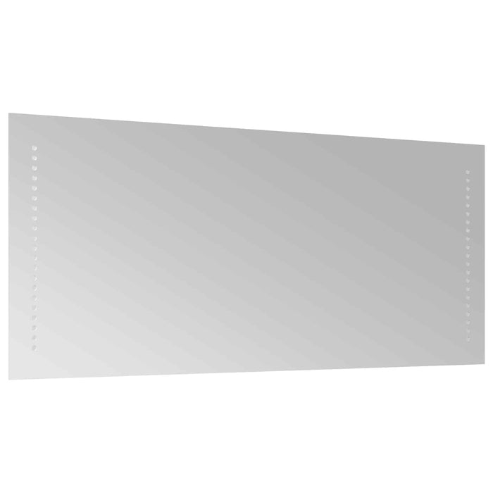 Oglindă de baie cu LED Transparent 90 x 40 cm sticlă securizată - WALTI WALTI