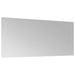 Oglindă de baie cu LED Transparent 90 x 40 cm sticlă securizată - WALTI WALTI