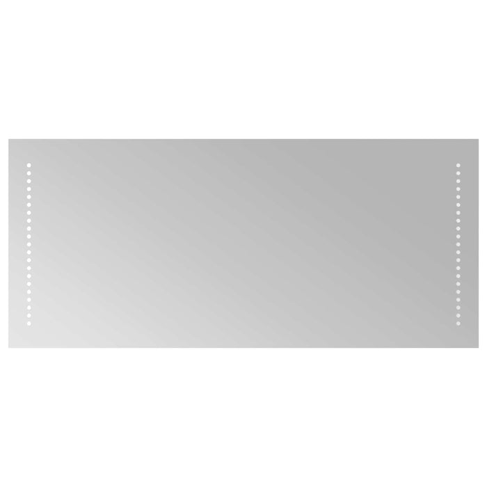 Oglindă de baie cu LED Transparent 90 x 40 cm sticlă securizată - WALTI WALTI