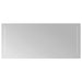 Oglindă de baie cu LED Transparent 90 x 40 cm sticlă securizată - WALTI WALTI