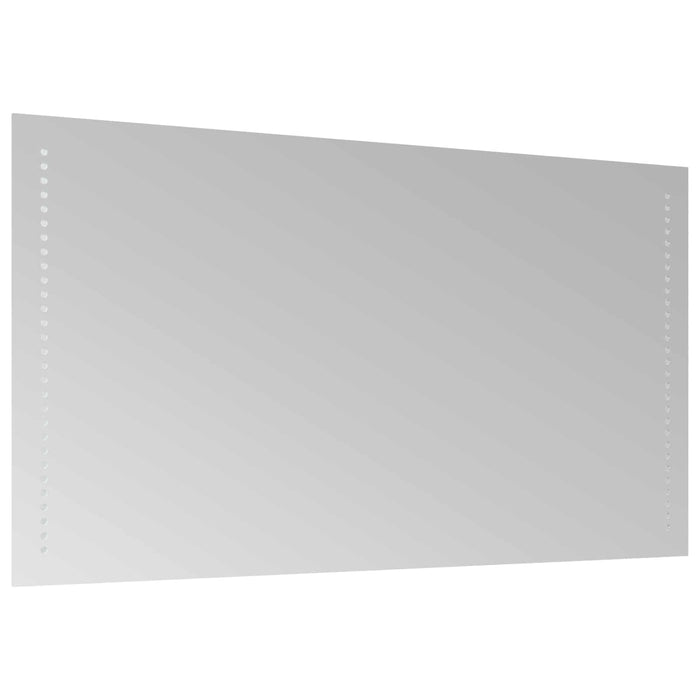 Oglindă de baie cu LED Transparent 90 x 50 cm sticlă securizată - WALTI WALTI