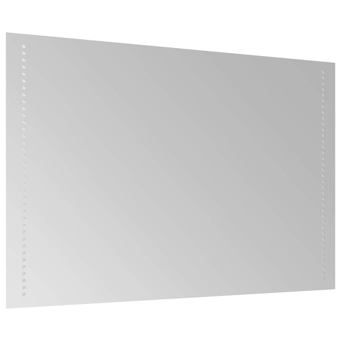 Oglindă de baie cu LED Transparent 90 x 60 cm sticlă securizată - WALTI WALTI