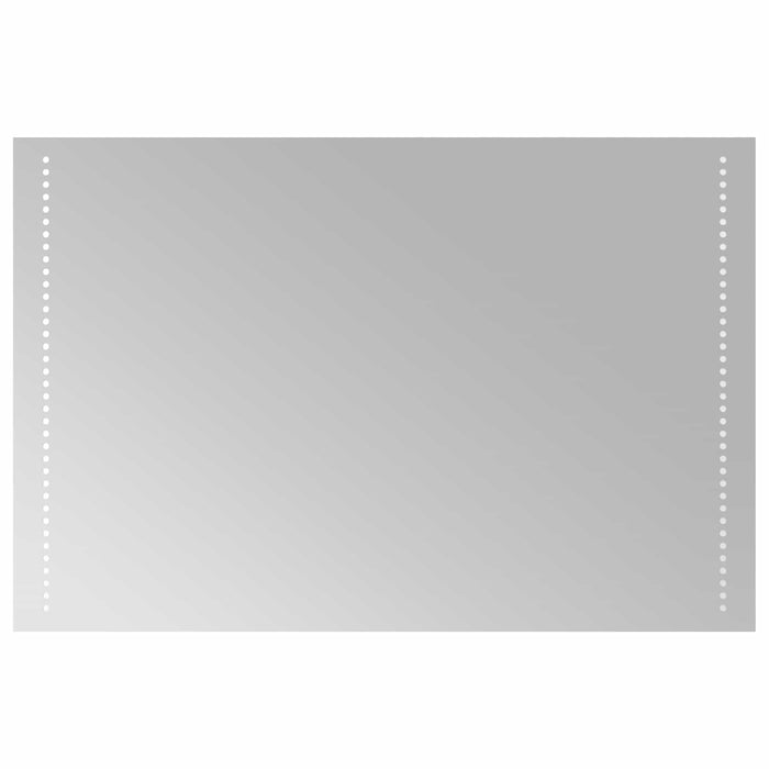 Oglindă de baie cu LED Transparent 90 x 60 cm sticlă securizată - WALTI WALTI