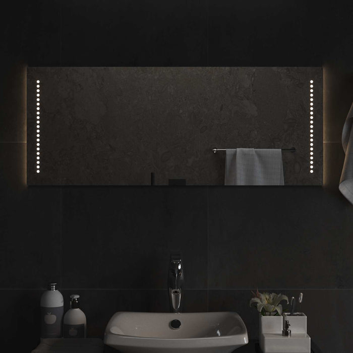 Oglindă de baie cu LED Transparent 100 x 40 cm Dreptunghiular WALTI