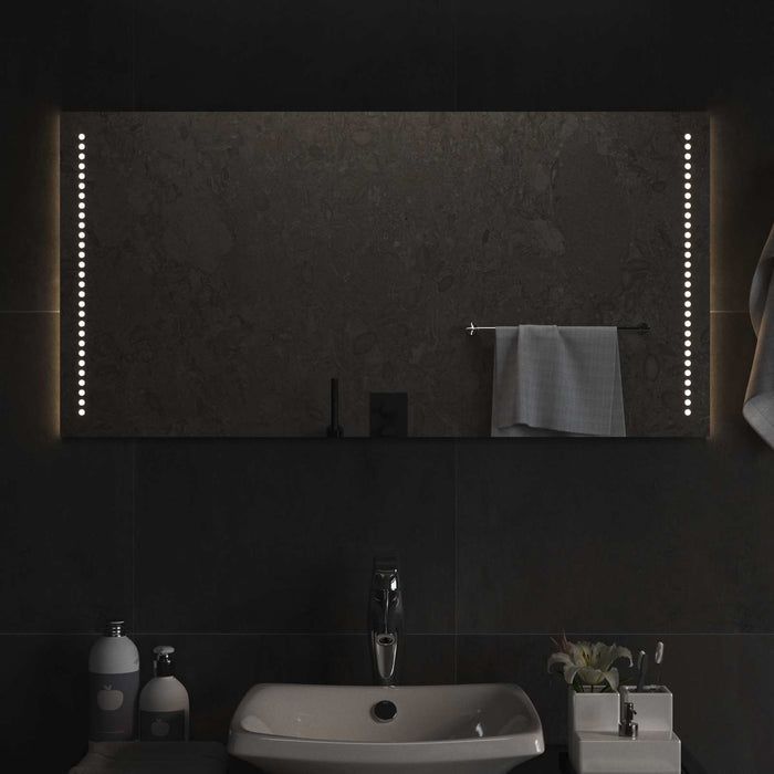 Oglindă de baie cu LED Transparent 100 x 50 cm Dreptunghiular - WALTI WALTI