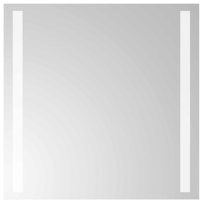 Oglindă de baie cu LED Transparent 40 x 40 cm sticlă securizată WALTI