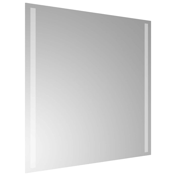 Oglindă de baie cu LED Transparent 60 x 60 cm sticlă securizată WALTI