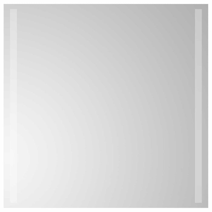 Oglindă de baie cu LED Transparent 60 x 60 cm sticlă securizată WALTI