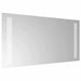 Oglindă de baie cu LED Transparent 40 x 20 cm sticlă securizată - WALTI WALTI
