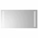 Oglindă de baie cu LED Transparent 40 x 20 cm sticlă securizată - WALTI WALTI
