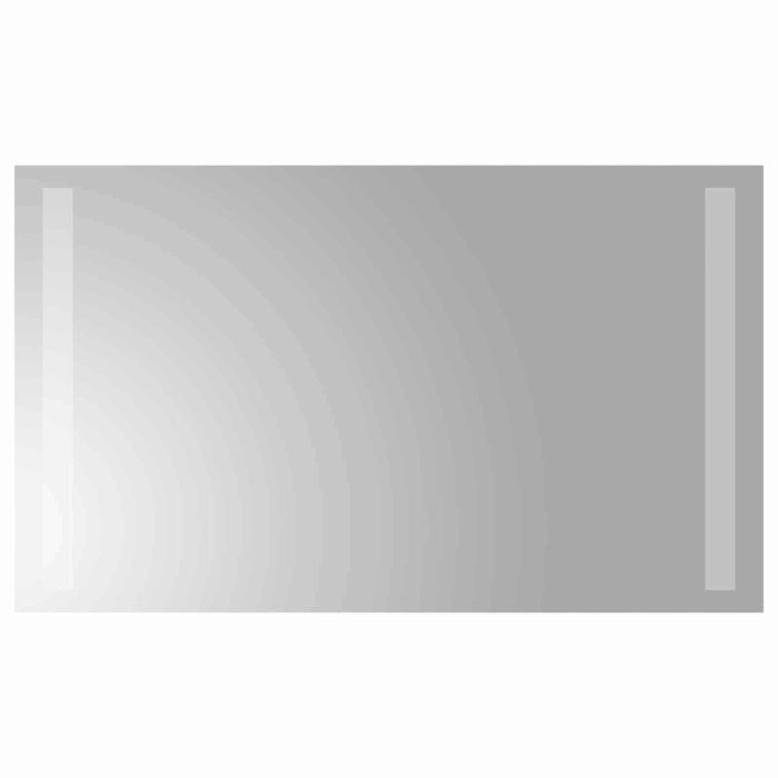 Oglindă de baie cu LED Transparent 50 x 30 cm sticlă securizată WALTI