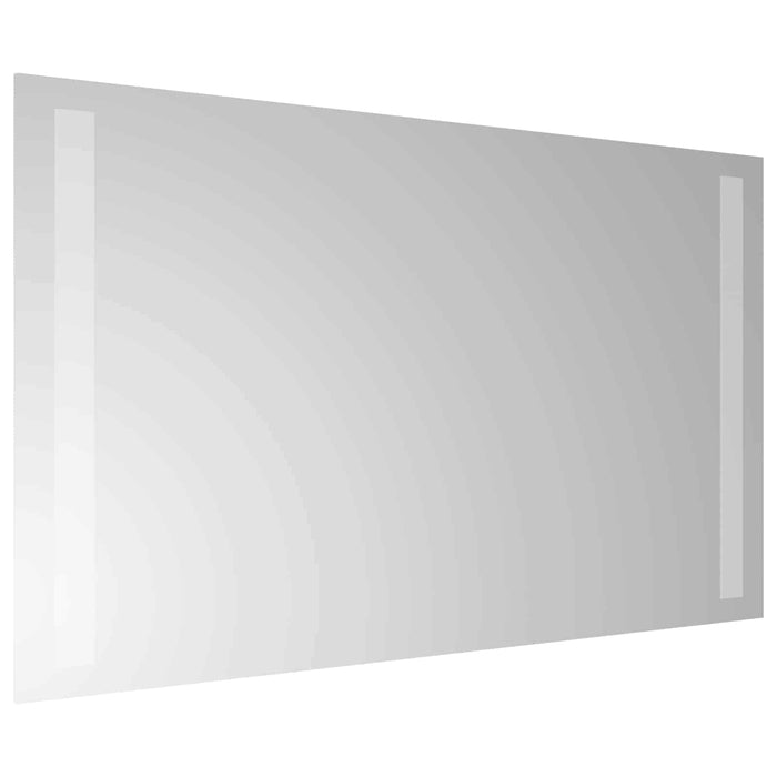 Oglindă de baie cu LED Transparent 60 x 30 cm sticlă securizată WALTI