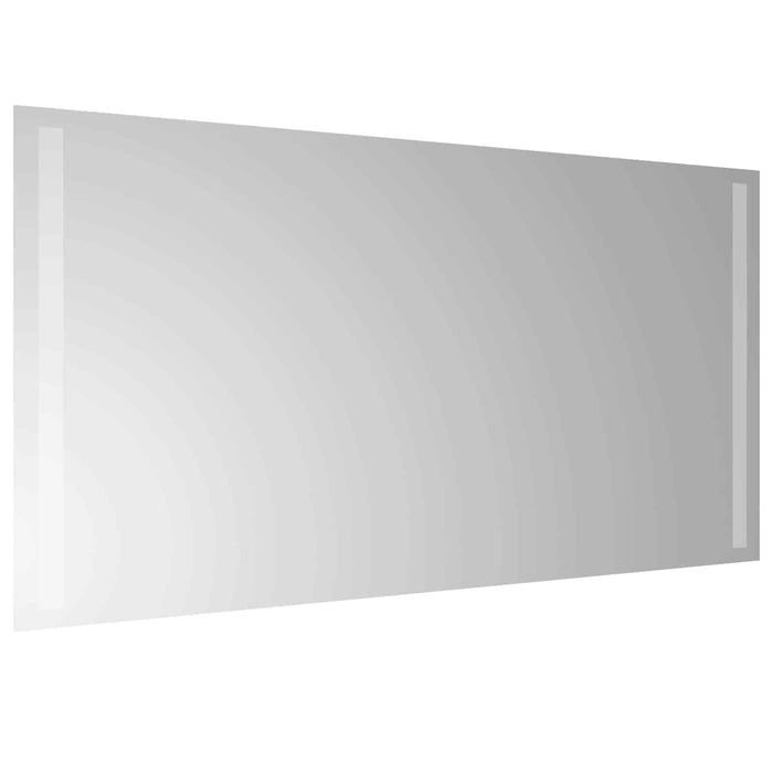Oglindă de baie cu LED Transparent 80 x 40 cm sticlă securizată WALTI