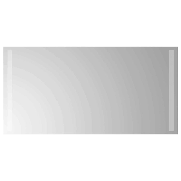 Oglindă de baie cu LED Transparent 80 x 40 cm sticlă securizată WALTI