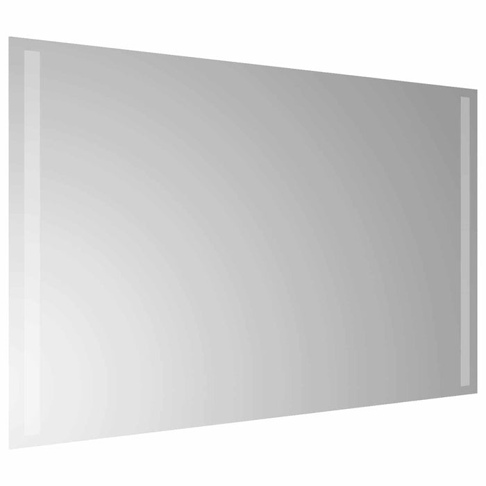 Oglindă de baie cu LED Transparent 80 x 50 cm sticlă securizată WALTI