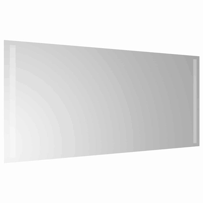 Oglindă de baie cu LED Transparent 90 x 40 cm sticlă securizată WALTI