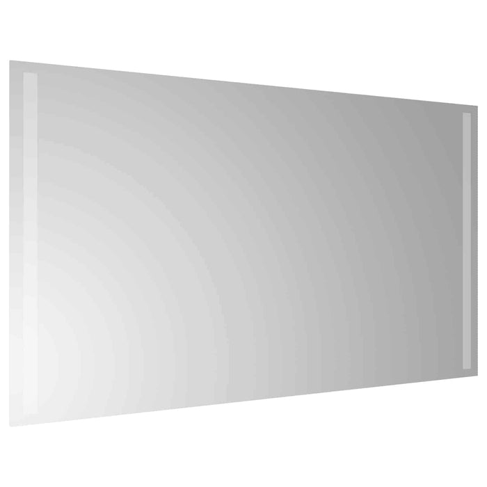 Oglindă de baie cu LED Transparent 90 x 50 cm sticlă securizată WALTI