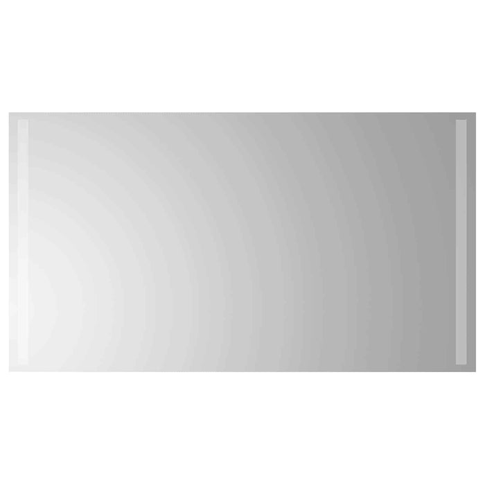 Oglindă de baie cu LED Transparent 90 x 50 cm sticlă securizată WALTI