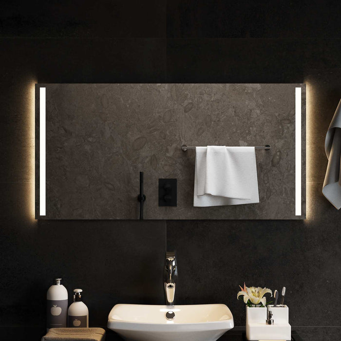 Oglindă de baie cu LED cu oglindă Transparent 100 x 50 cm WALTI