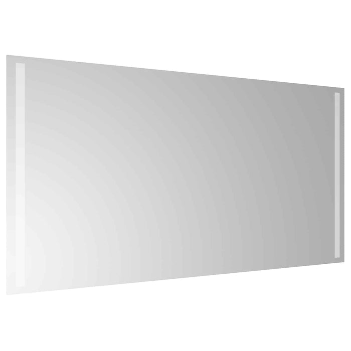 Oglindă de baie cu LED cu oglindă Transparent 100 x 60 cm WALTI