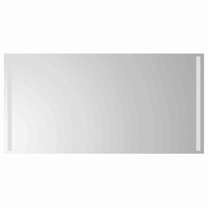 Oglindă de baie cu LED cu oglindă Transparent 100 x 60 cm WALTI