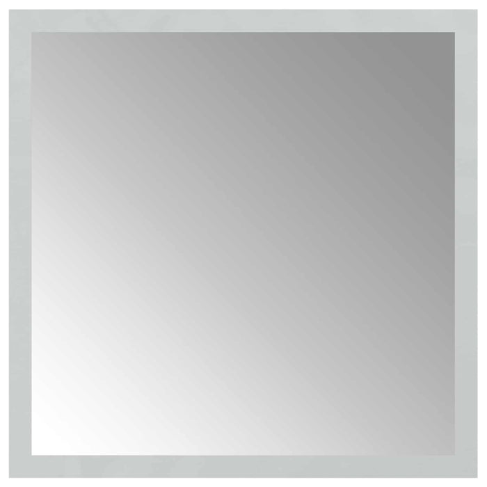 Oglindă de baie cu LED Transparent 30 x 30 cm sticlă securizată WALTI