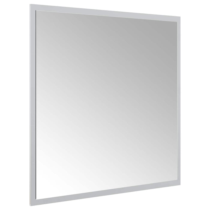 Oglindă de baie cu LED Transparent 60 x 60 cm sticlă securizată WALTI