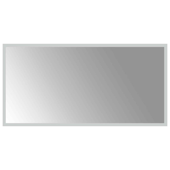 Oglindă de baie cu LED Transparent 80 x 40 cm sticlă securizată WALTI