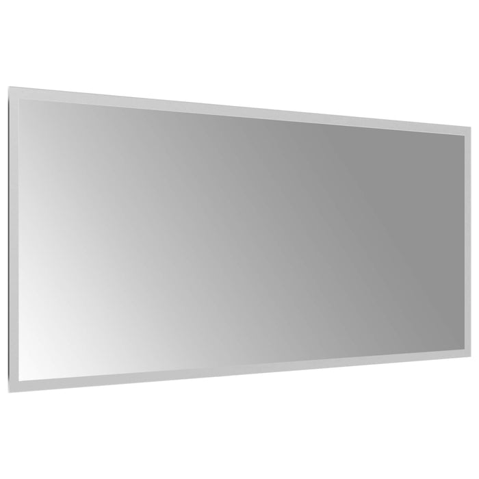 Oglindă de baie cu LED Transparent 90 x 40 cm sticlă securizată WALTI