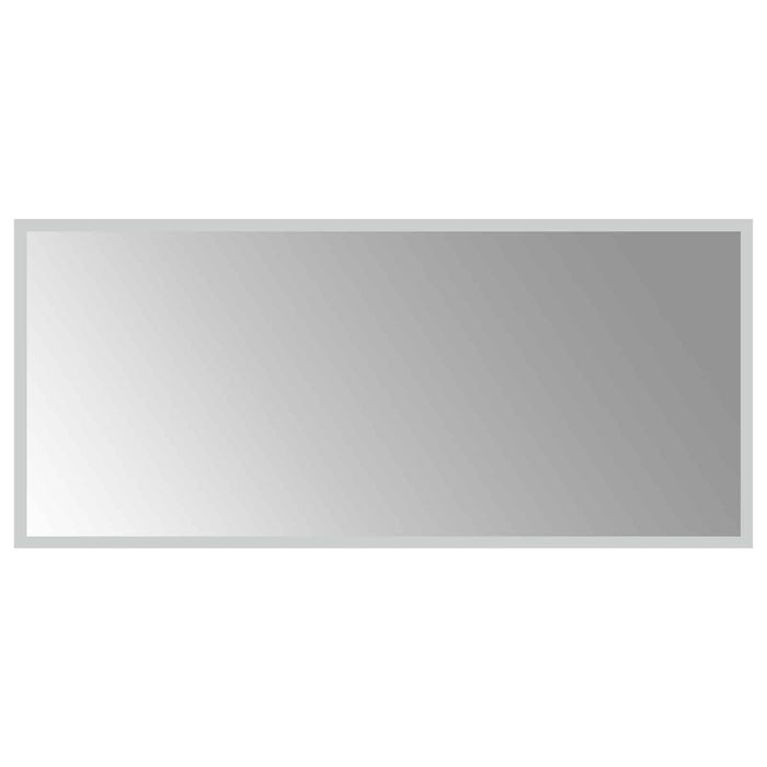 Oglindă de baie cu LED Transparent 90 x 40 cm sticlă securizată WALTI