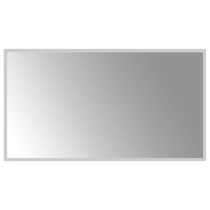 Oglindă de baie cu LED Transparent 90 x 50 cm sticlă securizată WALTI
