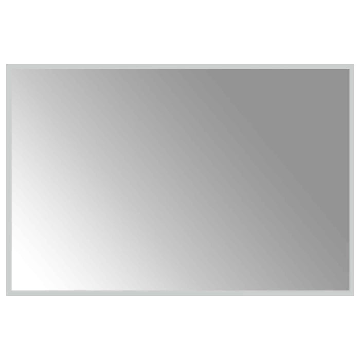 Oglindă de baie cu LED Transparent 90 x 60 cm sticlă securizată WALTI